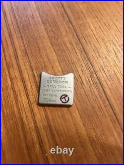Rare Tokyo Scotty Cameron Tour Only Ball Mark Alignment Tool/Coin Purse AM Stamp