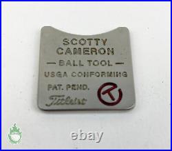 Red Scotty Cameron Alignment Tool Ball Marker Circle T Rare Sold Out Ships Free