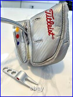 SCOTTY CAMERON 2003 FUTURA Putter 34 New Condition. New Cover &Tool
