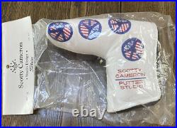 SCOTTY CAMERON 2004 USA PEACE SIGN HEADCOVER withPIVOT TOOL NEW IN BAG. VERY RARE