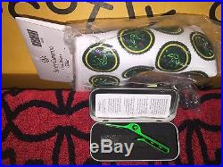 SCOTTY CAMERON 2012 AUGUSTA HEAD COVER & KELLY GREEN CLIP PIVOT TOOL IN TIN NEW