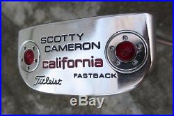 Scotty Cameron 35 California Fastback Putter Grip Headcover Pivot Tool L@@k