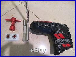 SCOTTY CAMERON 35 California Monterey 1.5 with weights, tool & headcover