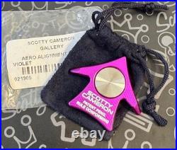 SCOTTY CAMERON Aero Alignment Tool Ball Marker Bright Dip Violet Rare