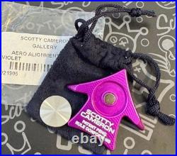 SCOTTY CAMERON Aero Alignment Tool Ball Marker Bright Dip Violet Rare