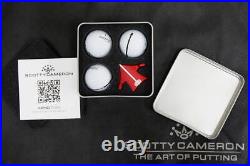 SCOTTY CAMERON Aero Alignment Tool Kit Red Ball Marker Holiday X'mas New Limit