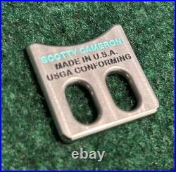 SCOTTY CAMERON BALL MARKER COIN Blue Alignment Tool