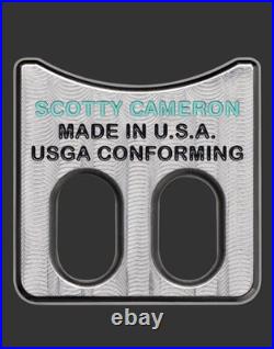 SCOTTY CAMERON Ball Alignment Tool Large SC Blue Ball Marker New Titleist Putt