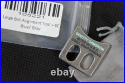 SCOTTY CAMERON Ball Alignment Tool Large SC Blue Ball Marker New Titleist Putt