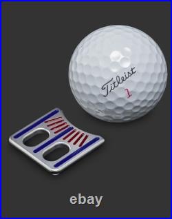 SCOTTY CAMERON Ball Alignment Tool Navy Translucent Red Ball Marker New Ltd. Ed