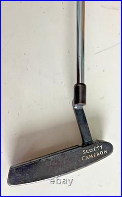 SCOTTY CAMERON CLASSICS NEWPORT 35 in Putter RH Yellow Head Cover TITLEIST