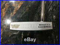 SCOTTY CAMERON & CROWN FUTURA X5R R/H 33.75 WithCVR CT 20g WEIGHTS TOOL ORIG GRIP