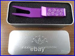 SCOTTY CAMERON Cameron Clip Pivot Tool (Green Fork) Purple Putter