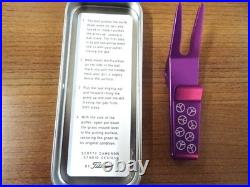 SCOTTY CAMERON Cameron Clip Pivot Tool (Green Fork) Purple Putter