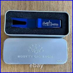 SCOTTY CAMERON Cameron Clip Type Pivot Tool (Green Fork) Navy Putter