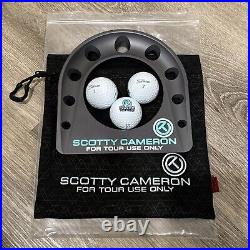 SCOTTY CAMERON Circle TOUR PUTTING CUP KIT 3 Balls Pouch TOUR USE ONLY Tiffany