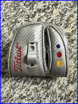 SCOTTY CAMERON FUTURA MALLET PUTTER HEADCOVER CIRCLE T TOUR WithTOOL