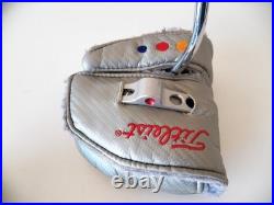 SCOTTY CAMERON FUTURA Putter RH 35 With Original Cover and Divot Tool