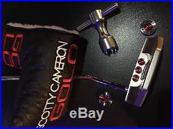 SCOTTY CAMERON GOLO 5 2015 NEW RH withHC & XTRA 15G WEIGHT SET & TOOL 35in