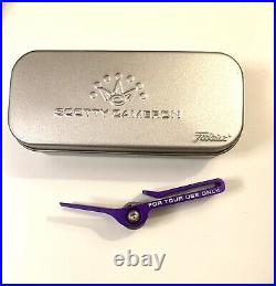 SCOTTY CAMERON Gallery FOR TOUR USE ONLY High Roller PIVOT TOOL Misted PURPLE
