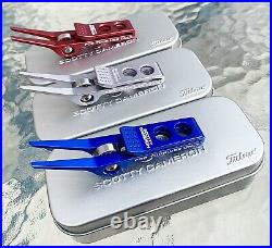 SCOTTY CAMERON Gallery FTUO TOUR High Roller PIVOT TOOL SET? Red, Blue, Silver