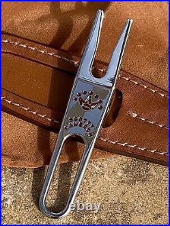 SCOTTY CAMERON Gallery Stamped SSS 7PT TOUR CROWN PIVOT TOOL & Leather Holster