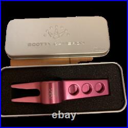 SCOTTY CAMERON My Girl PIVOT TOOL PINK Crown GOLF Putter Circle T with caee