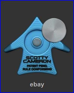 SCOTTY CAMERON New Aero Alignment Tool Ball Marker Kit Turbo Blue AERO ALIGN