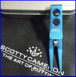 SCOTTY CAMERON New Roller Clip Pivot Tool Tour Only Misty Turquoise Putter