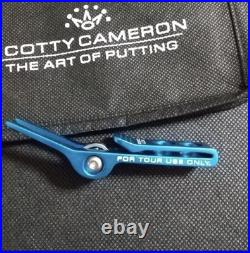 SCOTTY CAMERON New Roller Clip Pivot Tool Tour Only Misty Turquoise Putter