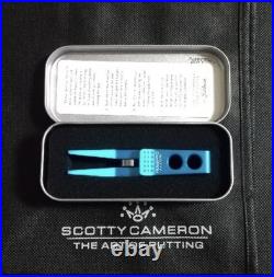 SCOTTY CAMERON New Roller Clip Pivot Tool Tour Only Misty Turquoise Putter