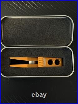 SCOTTY CAMERON ORANGE ROLLER PIVOT TOOL. The Open. FOR TOUR USE ONLY. Pitch