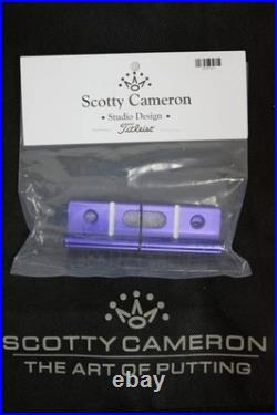 SCOTTY CAMERON Putting Path Tool High Buff Bright Dip Purple New Ltd. Edition T