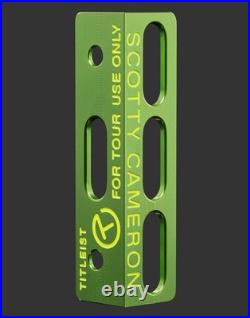 SCOTTY CAMERON Putting Path Tool Misted Bright Dip Monster Green Neon Yellow P