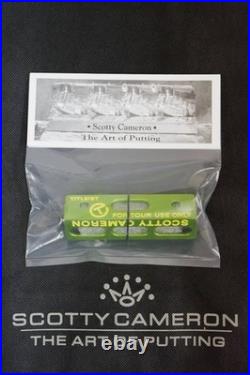 SCOTTY CAMERON Putting Path Tool Misted Bright Dip Monster Green Neon Yellow P