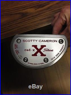 SCOTTY CAMERON RED-X 35 330g withtool