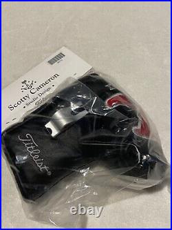 SCOTTY CAMERON RED X Titleist PUTTER HEAD COVER with Pivot Tool New Sealed