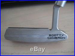 SCOTTY CAMERON SELECT NEWPORT 2, 35 INCH PUTTER with HEAD COVER & BALL MARK TOOL