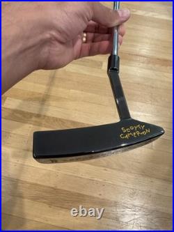 SCOTTY CAMERON STUDIO DESIGN 1.5 34in Putter RH With Head Cover and Divot Tool