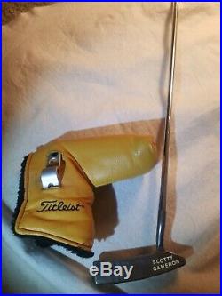 SCOTTY CAMERON TITLEIST CIRCA 62 MODEL #2 CHARCOAL PUTTER 35 Headcover WithTool