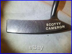 SCOTTY CAMERON TITLEIST CIRCA 62 MODEL #2 CHARCOAL PUTTER 35 Headcover WithTool