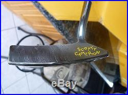 Scotty Cameron Titleist Putter Studio Design New #2 W Head Cover And Tool Gip