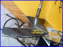 Scotty Cameron Titleist Putter Studio Design New #3 W Head Cover And Tool Gip