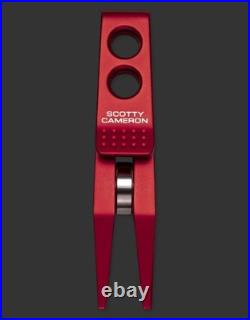 SCOTTY CAMERON roller clip pivot tool tour only misted red