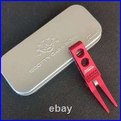 SCOTTY CAMERON roller clip pivot tool tour only misted red