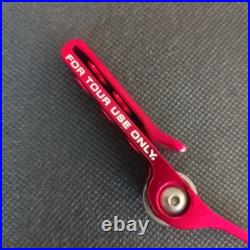 SCOTTY CAMERON roller clip pivot tool tour only misted red