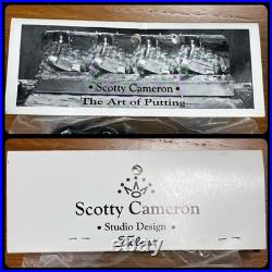 SCOTTY CAMERON to 2002 pieces worldwide Studio Black Cover Pivot Tool Unopene