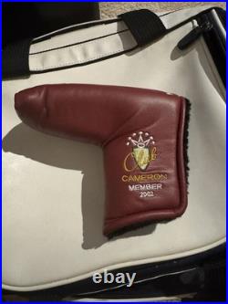 Scotty Cameron 2002 Club Cameron Member Putter Head Cover Pivot Tool Rare
