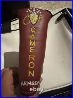 Scotty Cameron 2002 Club Cameron Member Putter Head Cover Pivot Tool Rare