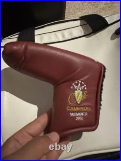 Scotty Cameron 2002 Club Cameron Member Putter Head Cover Pivot Tool Rare
